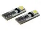 Preview: 2x 2 SMD 5050 3 Chip LED Leuchtmittel 4 Farben w5w T10 Can-Bus
