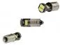 Preview: MaXtron® 4xSMD 5730 CAN-Bus LED Rund 200LM Ba9s T4W Metallsockel 12 Volt