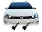Preview: 2x PW24W LED Tagfahrlicht VW Golf 7 mit Xenon 50W XBD-Chip