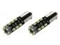 Preview: LED Kennzeichenbeleuchtung 2x Ba9s T4W 18x 1210 SMD LED weiß CAN-Bus