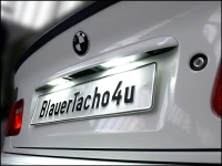 Preview: 18 SMD LED Kennzeichenbeleuchtung passend für BMW 7er E67