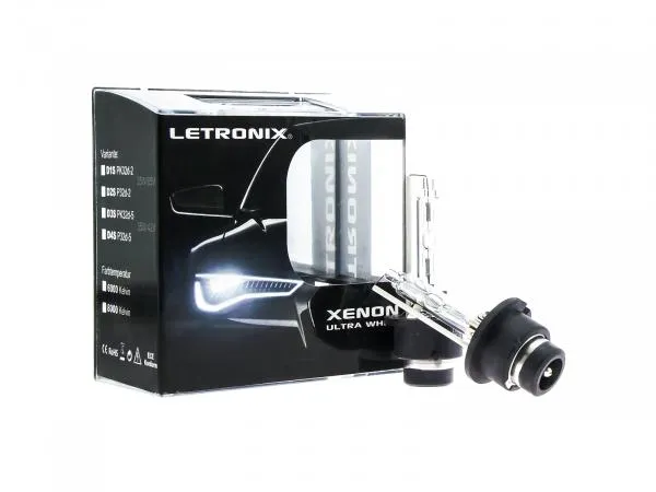LETRONIX Xenon Brenner Lampen D4S P32d-5 35W 42V 6000K DuoBox = 2 Stück