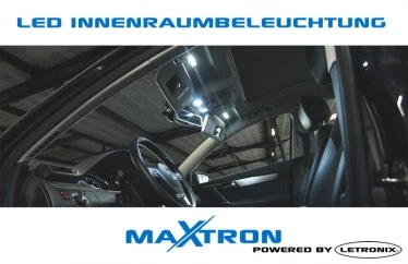 MaXtron® 4x SMD 5730 CAN-Bus LED Side 200LM w5w T10 Glassockel 12 Volt