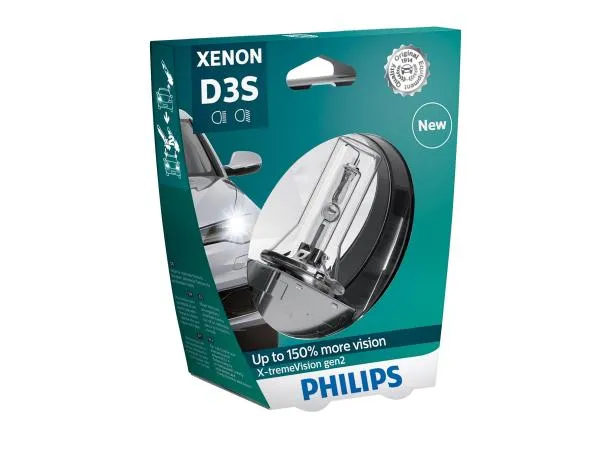 Philips D3S Leuchtmittel 35W PK32d-5 X-treme Vision +150% Xenon Blister - 42403XV2S1