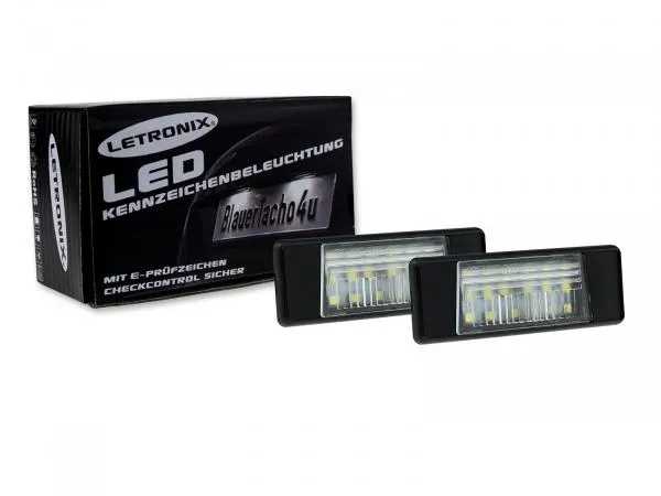 SMD LED Kennzeichenbeleuchtung Module für Nissan Note E12 ab 2012