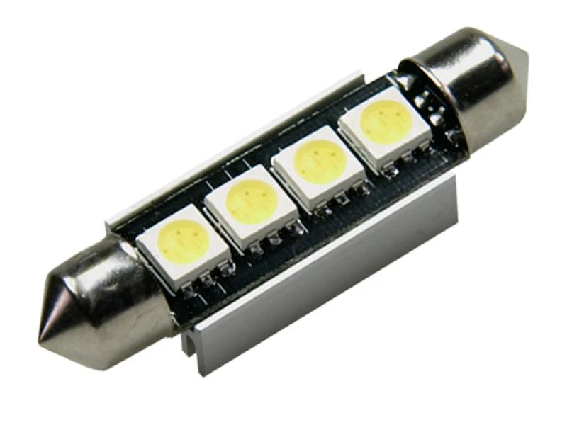 42mm 4 SMD LED-Soffitte C10W Can-Bus CheckControl