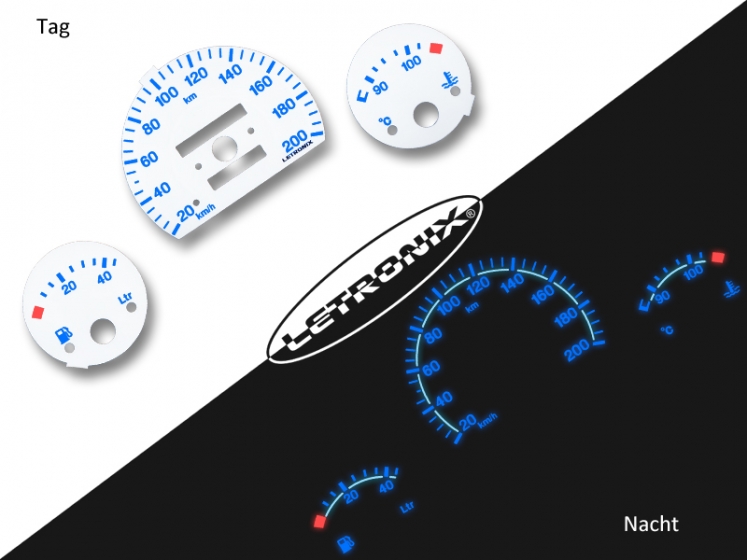 Tacho El Racing Speedo Dash Vauxhall Opel Corsa B o DZM Tacho El Racing Speedo Dash Vauxhall Opel Corsa B o DZM