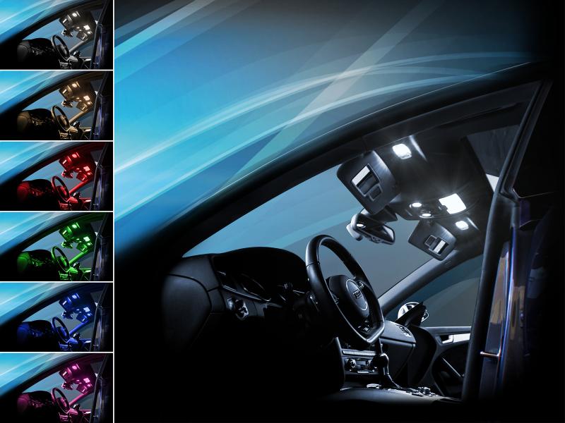 MaXlume® SMD LED Innenraumbeleuchtung Seat Ibiza 6J FL Innenraumset