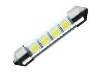 Superhelle 2 Watt Soffitte 42mm 2 Emitter -- neu im Sortiment, Xenon Optik ! -- F&uuml;r weitere Informationen anklicken