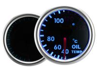 Motor Meter Zusatzinstrument Drehzahlmesser Blaue LEDs -- Motor Meter Zusatzinstrument Oeltemperatur -- F&uuml;r weitere Informationen anklicken