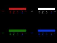 Blaue Heizungsblende Set VW Golf 2 Jetta 2 T4 Tacho -- Umbauset VW Golf 3, Vento, Passat 35i, Polo 6n, T4 in Rot, Blau, Gruen, Weiss, Gelb erhaeltlich. -- F&uuml;r weitere Informationen anklicken