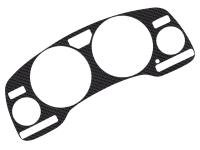 Tachoblende Carbon Tacho Opel Astra G, Zafira A -- Tachoblende Opel Astra G, Zafira A -- F&uuml;r weitere Informationen anklicken
