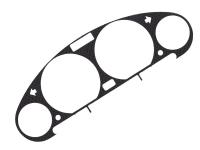 Tachoblende echtes�Carbon BMW E32 7er Reihe & E34 5er Reihe -- Tachoblenden BMW E36 316, 318, 320, 325, 328, M3 -- F&uuml;r weitere Informationen anklicken
