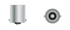 Ba15s LED Metallsockel