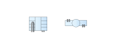 Glassockel w1.2w T5