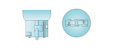 Glassockel W21W 7440