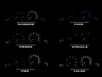 Preview: WiFi RGB LED Umbauset Tachobeleuchtung für Opel Astra G Zafira A