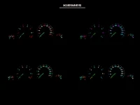 Preview: WiFi RGB LED Umbauset Tachobeleuchtung für Opel Astra G Zafira A