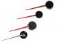 Preview: 50mm LETRONIX Tachonadel Tachozeiger Tacho Zeiger Nadel in Rot Design 6