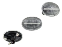 Preview: LED Seitenblinker Blinker Klar Silber Mini Cooper R56 Kombi 2006-2014