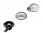 Preview: LED Seitenblinker Blinker Klar Silber für Maserati Gran Cabrio ab 2010