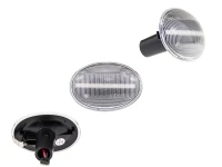 Preview: LED Seitenblinker Blinker Klar Silber Suzuki Swift Typ FZ/NZ 2010-2013