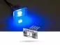 Preview: Modulplatine 2x SMD 2835 LED Platine Modul für Fußraumbeleuchtung Blau
