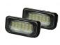 Preview: 18 SMD LED Kennzeichenbeleuchtung für Mercedes C-Klasse W203 Limousine 2000-2007