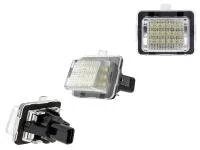 Preview: 18 SMD LED Kennzeichenbeleuchtung Mercedes S-Klasse W221 ab 2005