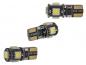Preview: 5 SMD LED Leuchtmittel weiß blau rot grün Can-Bus w5w oder ba9s