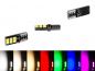 Preview: MaXlume® 6x SMD 2835 CAN-Bus LED Side 360LM w5w T10 Glassockel 12V 24V