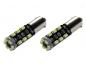 Preview: 2x 18 SMD 1210 LED Leuchtmittel Weiß 6000K Can-Bus ba9s T4W