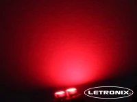 Preview: 2 SMD PLCC-2 LED mit T4,7 Sockel Instrumentenbeleuchtung