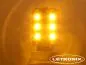 Preview: 26 SMD LED Leuchtmittel CAN-Bus Gelb/Orange BaU15s PY21W