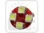 Preview: 1x 4 SMD 5050 3 Chip LED Leuchtmittel Weiß 6000K w5w T10