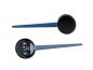 Preview: 46mm LETRONIX Tachonadel Tachozeiger Tacho Zeiger Nadel in Blau Design 1