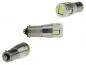 Preview: 6 SMD 5630 LED Leuchtmittel BaX9s H6W Can-Bus Weiß 6000K Silber