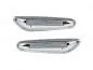 Preview: LED Seitenblinker Blinker Chrome Silber Design für BMW 1er E81 2004-2013
