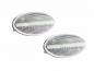 Preview: LED Seitenblinker Blinker Klar Silber Module für Citroen C6 2005-2012