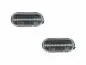 Preview: LED Seitenblinker Blinker Klar Silber Module Ford Fiesta 2001-2008