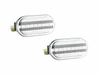Preview: LED Seitenblinker Blinker Klar Silber Module für Nissan Qashqai Typ J10 2006-2013