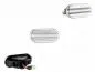 Preview: LED Seitenblinker Blinker Klar Silber Module für Nissan Qashqai Typ J10 2006-2013