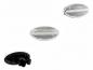 Preview: LED Seitenblinker Blinker Klar Silber Module für Peugeot 206 1998-2006