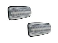 Preview: LED Seitenblinker Blinker Klar Silber Module für Peugeot 306 1993-2002