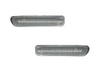 Preview: LED Seitenblinker Blinker Klar Silber Module für BMW E46 Limousine 1998-2001