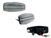 Preview: LED Seitenblinker Blinker Klar Silber Module für Hyundai i10 2008-2013