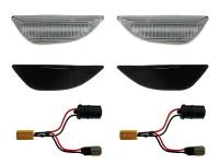 Preview: LED Seitenblinker Blinker Klar Silber Module für Opel Mokka 2012-2016