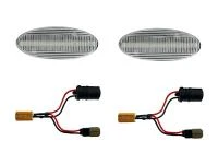 Preview: LED Seitenblinker Blinker Klar Silber Module für Opel Vectra B 1995-2002