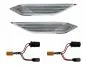 Preview: LED Seitenblinker Blinker Klar Silber Module für Porsche Cayenne Typ 92A 2010-2014