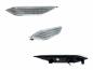 Preview: LED Seitenblinker Blinker Klar Silber Module für Porsche Cayenne Typ 92A 2010-2014